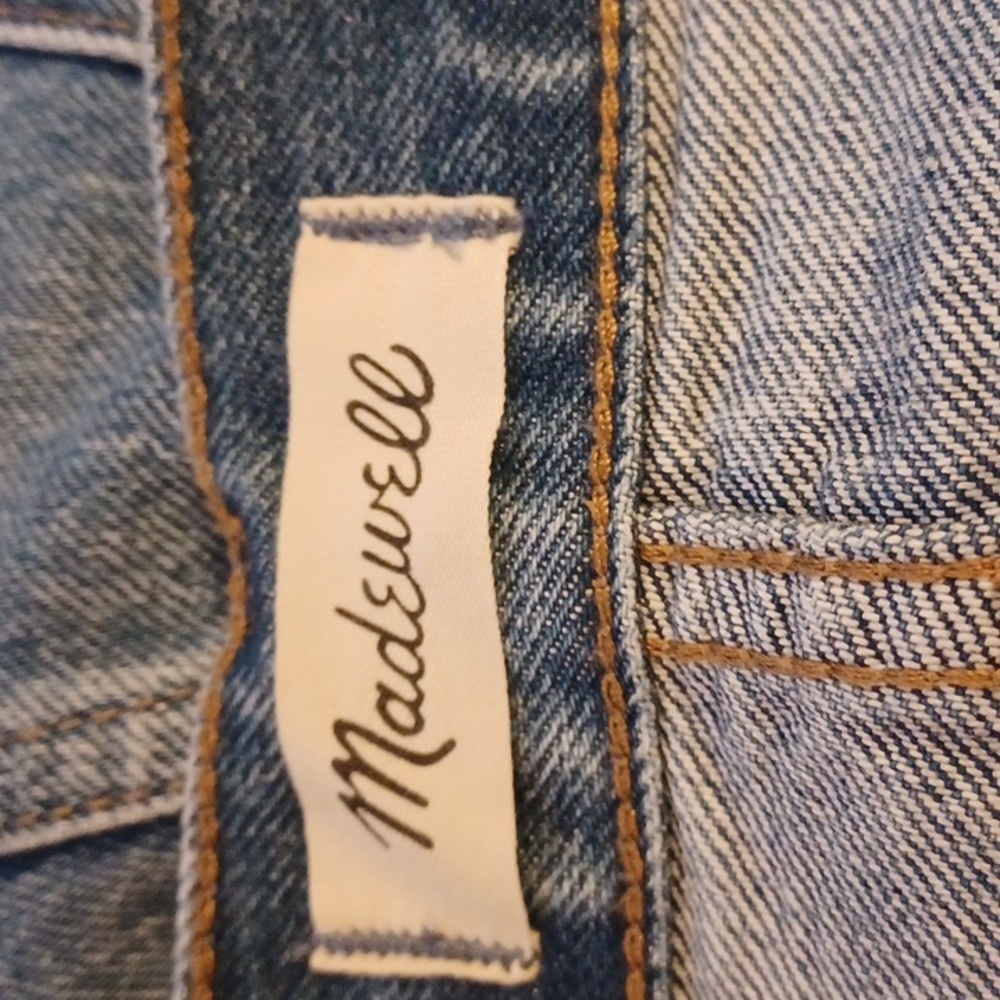 Madewell Light Blue Jean Shorts - Picture 10 of 16